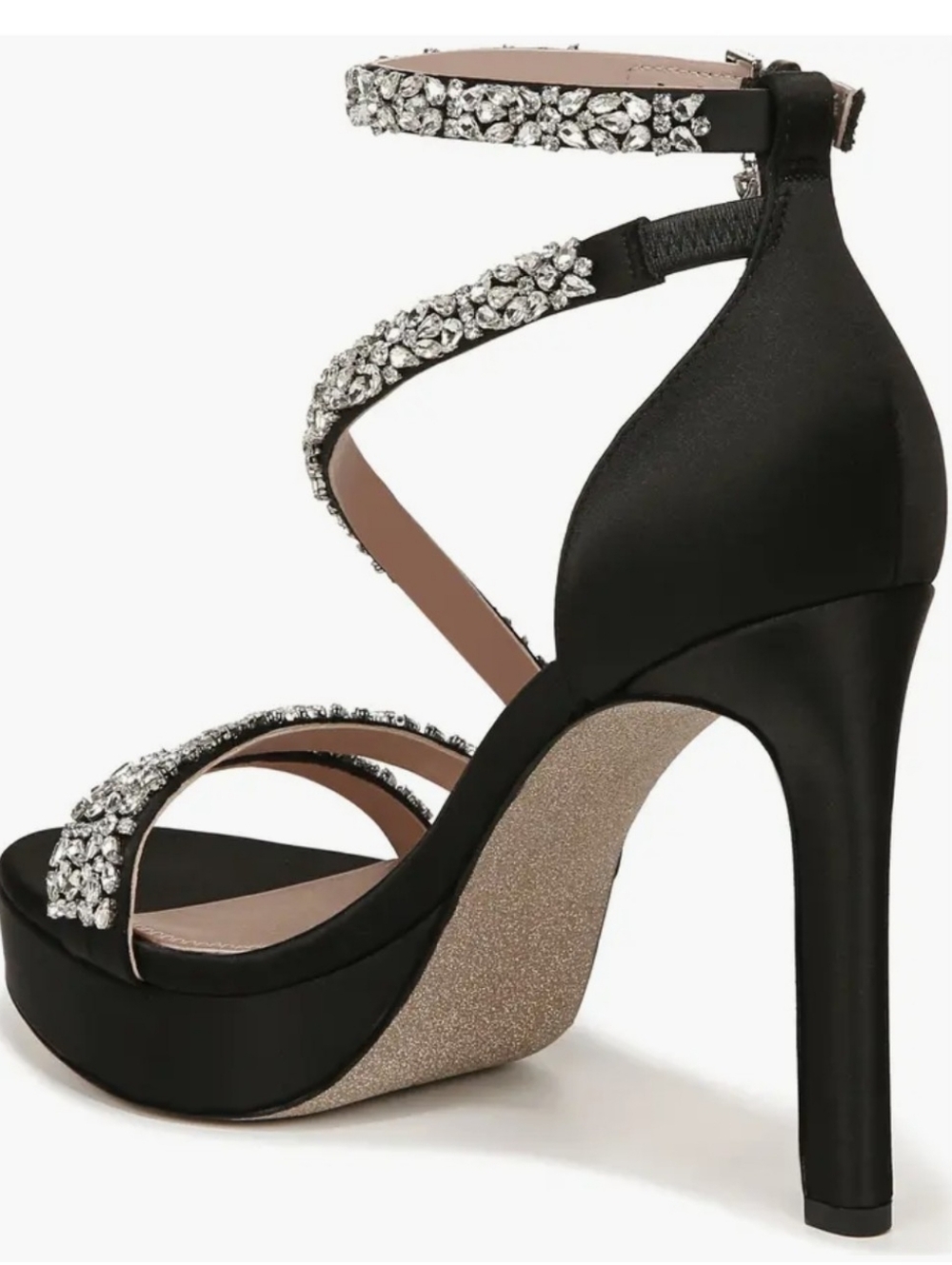 Pnina Tornai for Naturalizer Love Ankle Strap Platform Sandal Size 7.5 - Picture 2 of 10